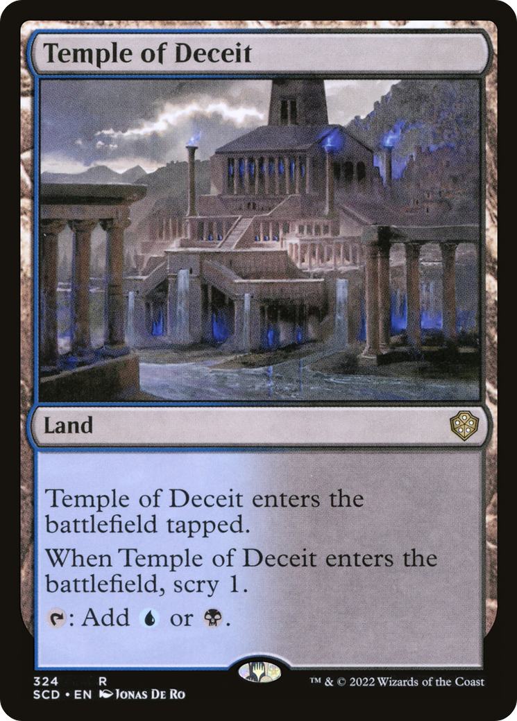 Temple of Deceit [Starter Commander Decks] | Tables and Towers