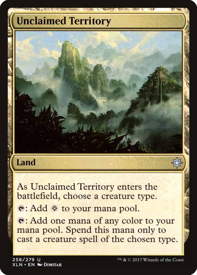 Unclaimed Territory [Ixalan] | Tables and Towers