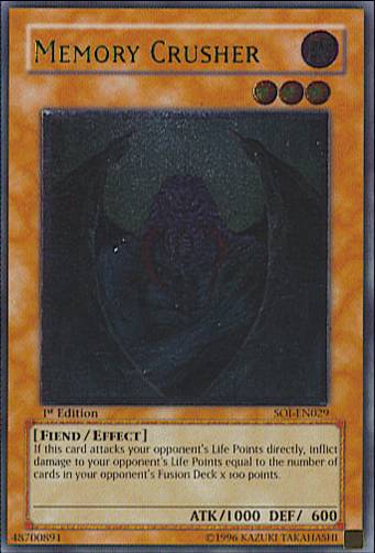 Memory Crusher (UTR) [SOI-EN029] Ultimate Rare | Tables and Towers