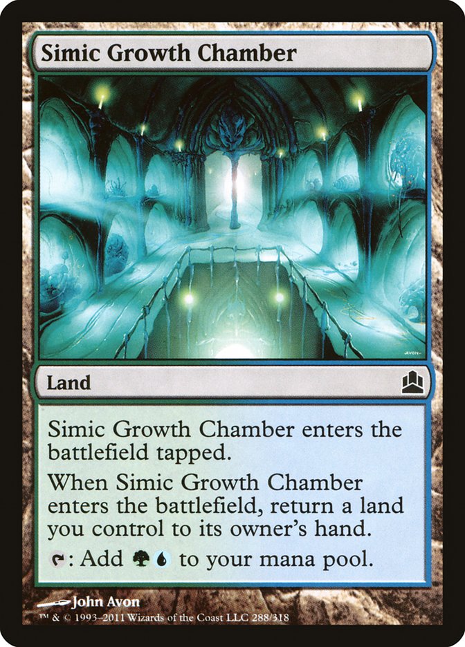 Simic Growth Chamber [Commander 2011] | Tables and Towers