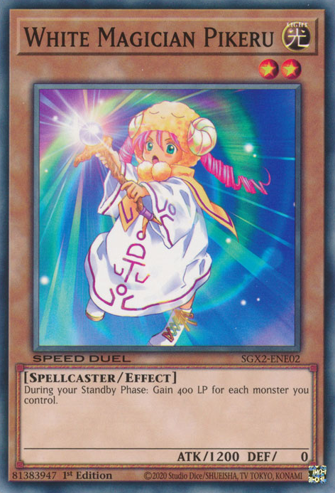 White Magician Pikeru [SGX2-ENE02] Common | Tables and Towers