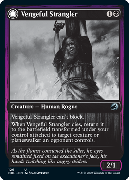 Vengeful Strangler // Strangling Grasp [Innistrad: Double Feature] | Tables and Towers