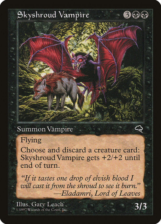 Skyshroud Vampire [Tempest] | Tables and Towers