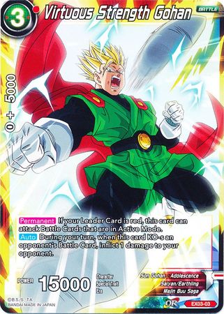 Virtuous Strength Gohan (EX03-03) [Ultimate Box] | Tables and Towers