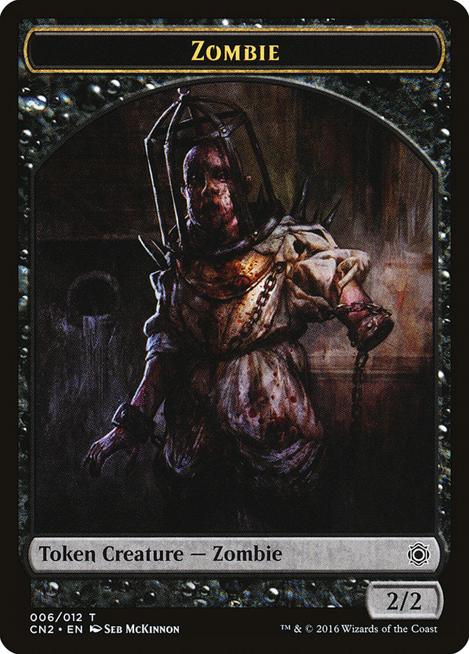 Zombie Token [Conspiracy: Take the Crown Tokens] | Tables and Towers