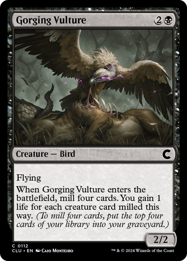 Gorging Vulture [Ravnica: Clue Edition] | Tables and Towers