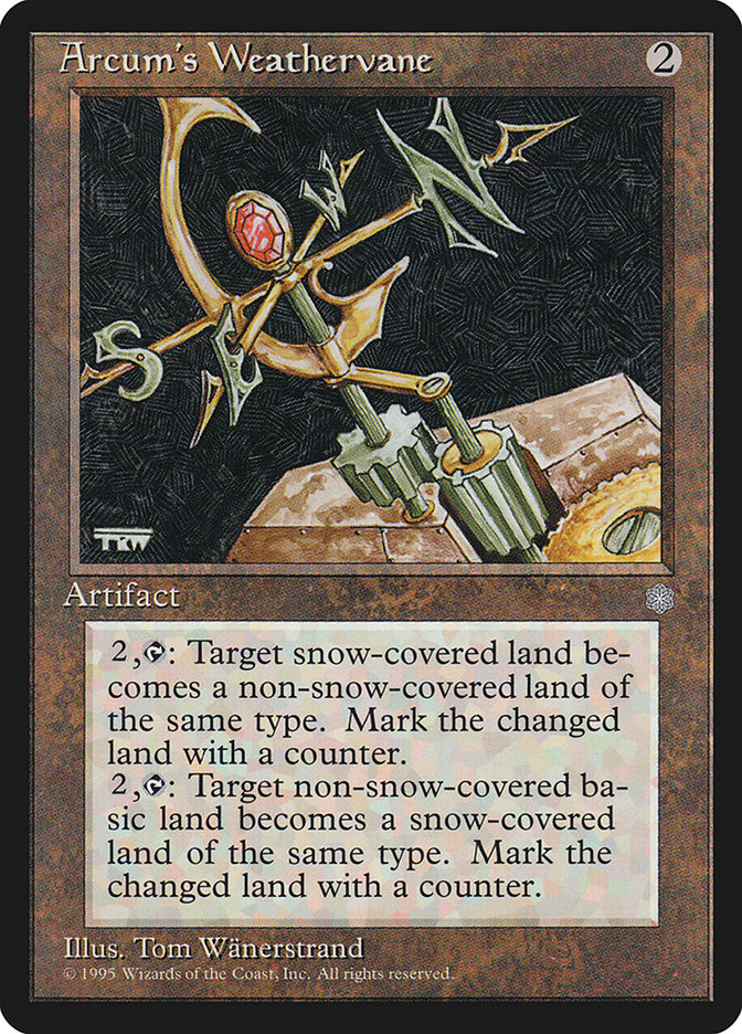 Arcum's Weathervane [Ice Age] | Tables and Towers