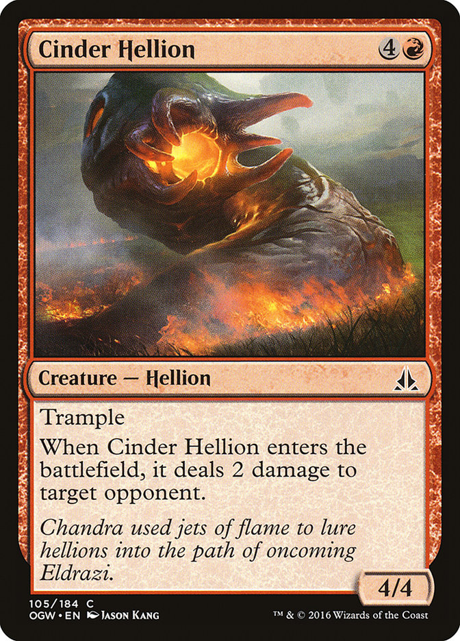 Cinder Hellion [Oath of the Gatewatch] | Tables and Towers