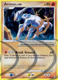 Arceus (AR8) [Platinum: Arceus] | Tables and Towers