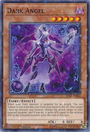 Dark Angel [SP18-EN024] Starfoil Rare | Tables and Towers