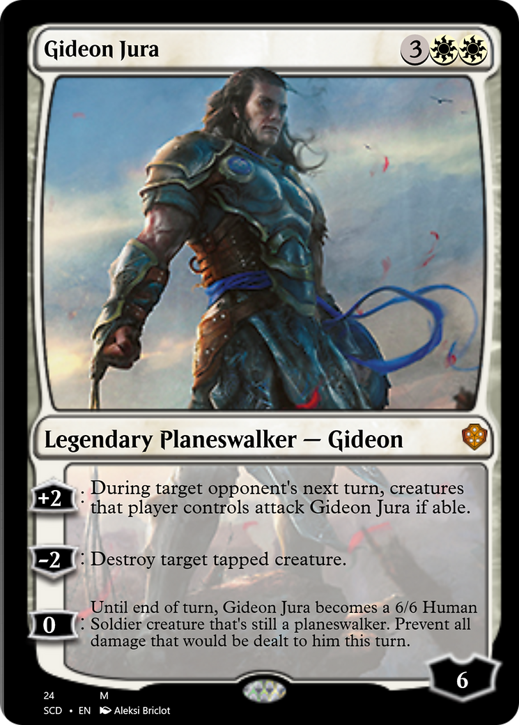 Gideon Jura [Starter Commander Decks] | Tables and Towers