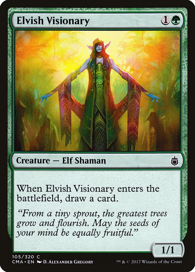 Elvish Visionary [Commander Anthology] | Tables and Towers