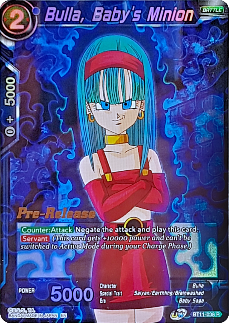 Bulla, Baby's Minion (BT11-038) [Vermilion Bloodline Prerelease Promos] | Tables and Towers