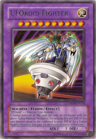 UFOroid Fighter [DR04-EN034] Rare | Tables and Towers
