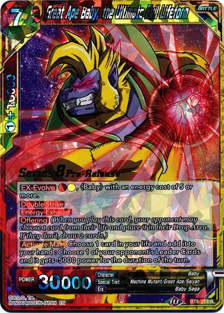 Great Ape Baby, the Ultimate Evil Lifeform (BT8-114_PR) [Malicious Machinations Prerelease Promos] | Tables and Towers