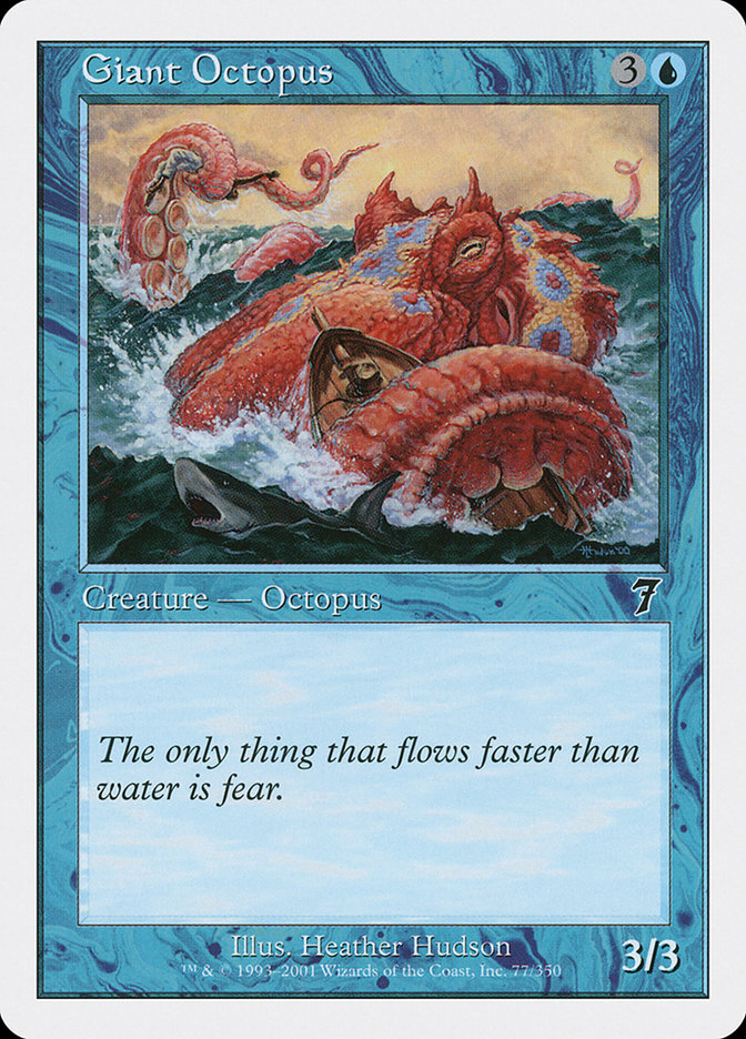 Giant Octopus [Seventh Edition] | Tables and Towers