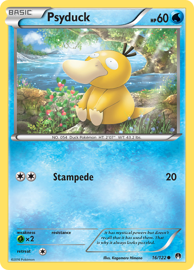 Psyduck (16/122) [XY: BREAKpoint] | Tables and Towers