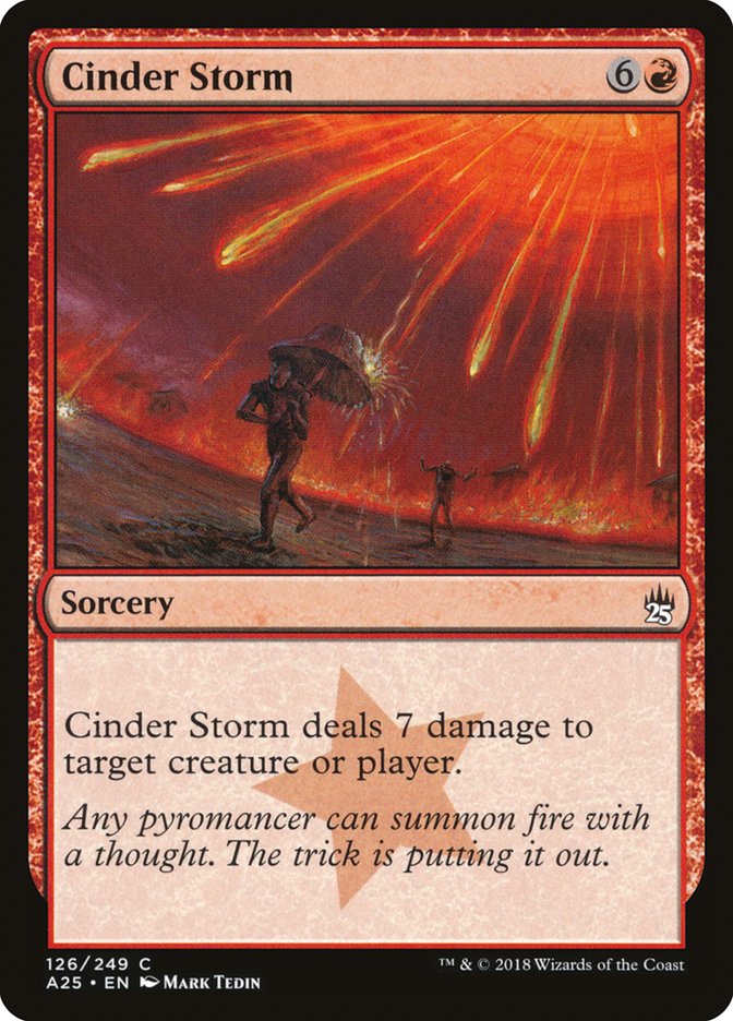 Cinder Storm [Masters 25] | Tables and Towers