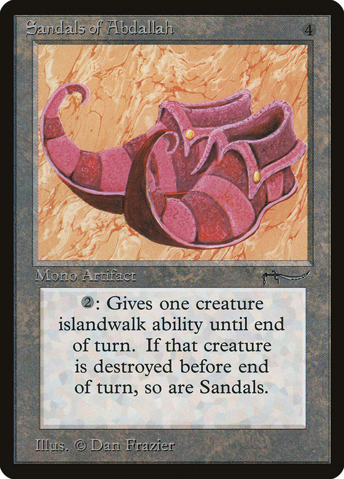 Sandals of Abdallah [Arabian Nights] | Tables and Towers