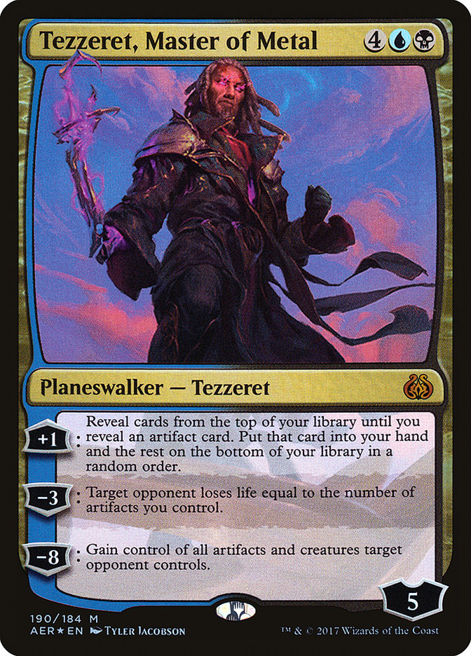 Tezzeret, Master of Metal [Aether Revolt] | Tables and Towers