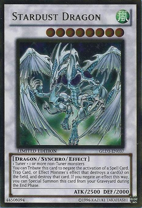 Stardust Dragon [GLD3-EN037] Gold Rare | Tables and Towers