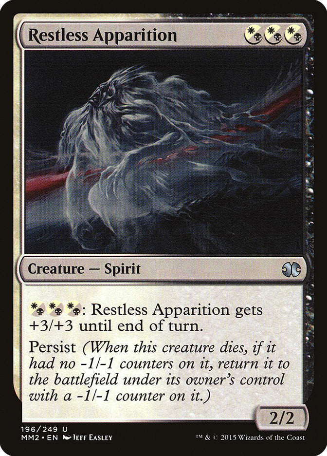 Restless Apparition [Modern Masters 2015] | Tables and Towers