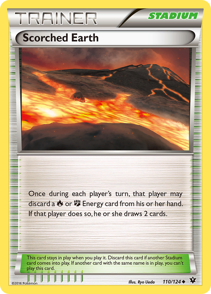 Scorched Earth (110/124) [XY: Fates Collide] | Tables and Towers