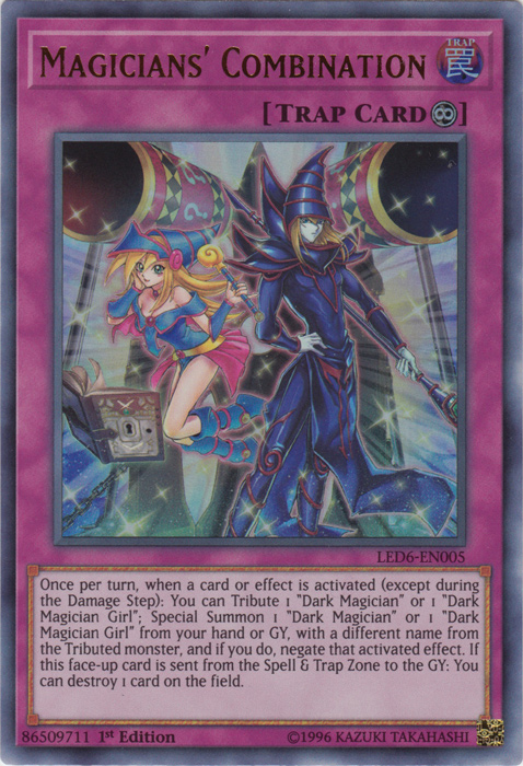 Magicians' Combination [LED6-EN005] Ultra Rare | Tables and Towers