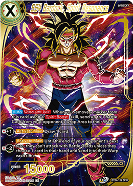 SS4 Bardock, Spirit Resonance (SPR) (BT14-122) [Cross Spirits] | Tables and Towers