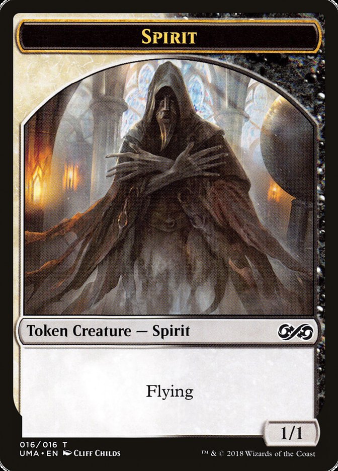 Spirit Token (016/016) [Ultimate Masters Tokens] | Tables and Towers