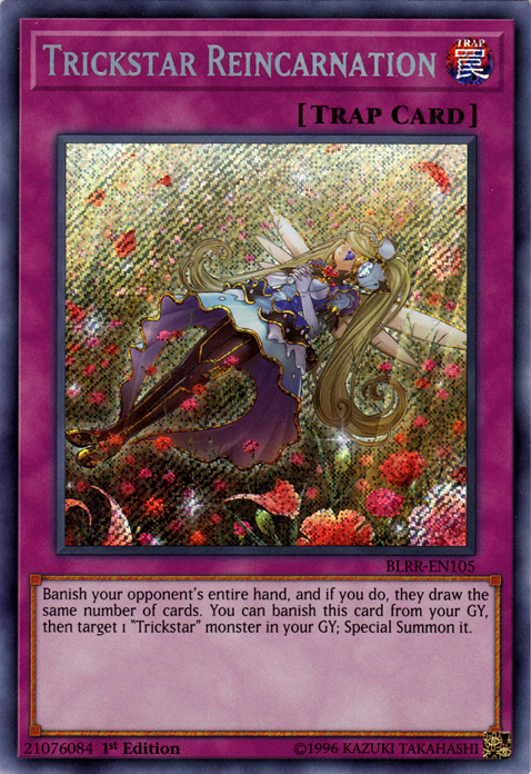 Trickstar Reincarnation [BLRR-EN105] Secret Rare | Tables and Towers