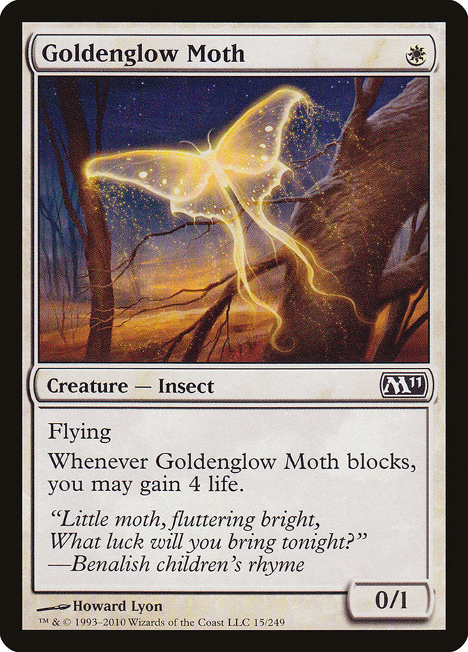 Goldenglow Moth [Magic 2011] | Tables and Towers