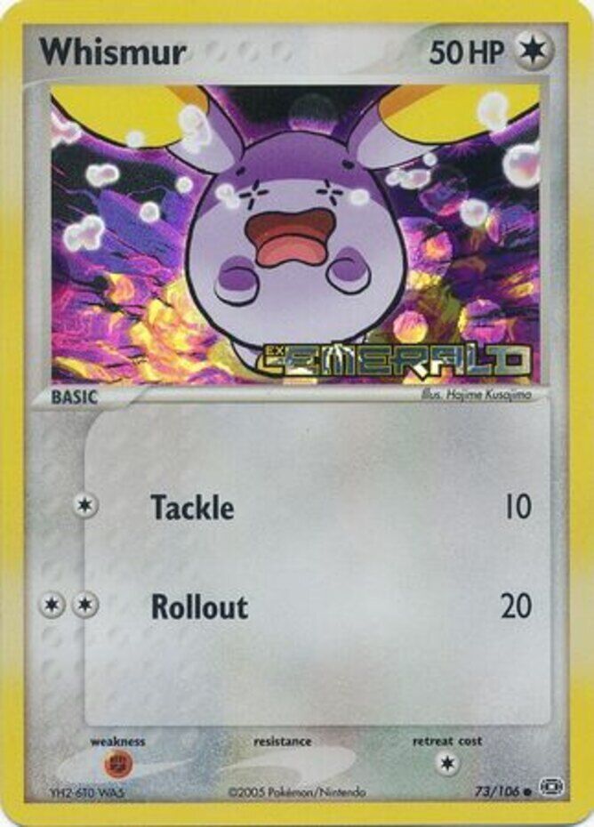 Whismur (73/106) (Stamped) [EX: Emerald] | Tables and Towers