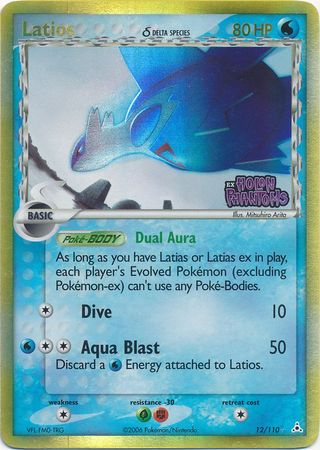 Latios (12/110) (Delta Species) (Stamped) [EX: Holon Phantoms] | Tables and Towers