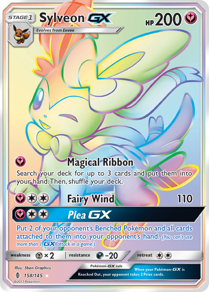 Sylveon GX (158/145) [Sun & Moon: Guardians Rising] | Tables and Towers