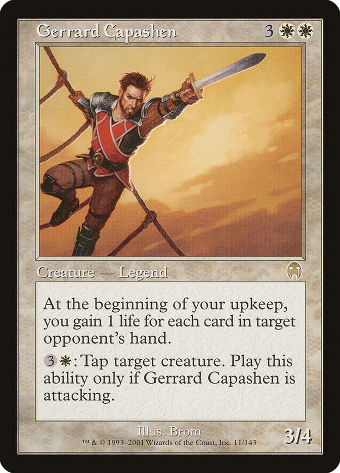 Gerrard Capashen [Apocalypse] | Tables and Towers