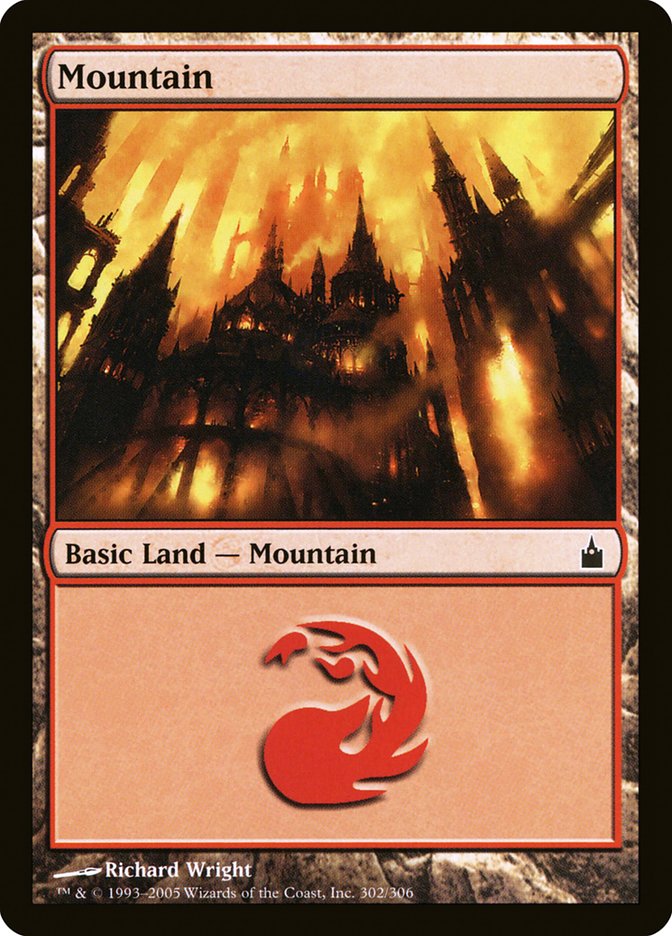 Mountain (302) [Ravnica: City of Guilds] | Tables and Towers