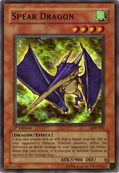 Spear Dragon [LOD-035] Super Rare | Tables and Towers