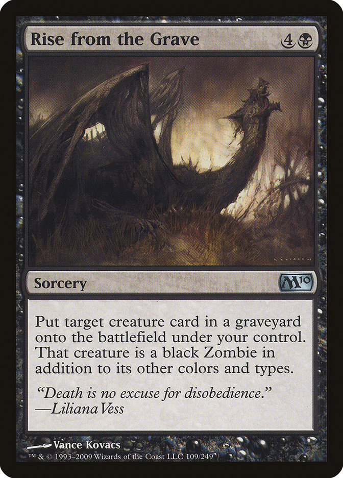 Rise from the Grave [Magic 2010] | Tables and Towers