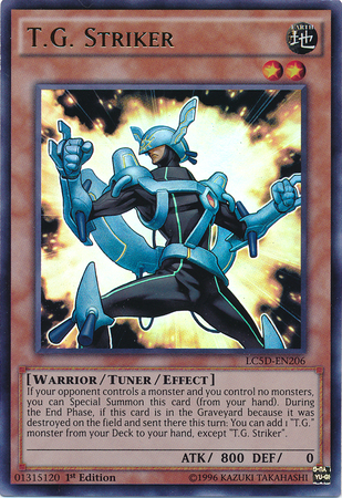 T.G. Striker [LC5D-EN206] Ultra Rare | Tables and Towers