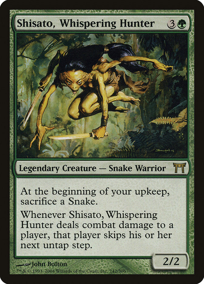 Shisato, Whispering Hunter [Champions of Kamigawa] | Tables and Towers