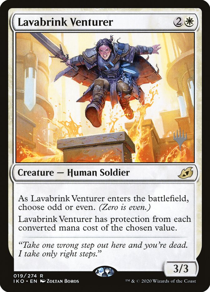 Lavabrink Venturer (Promo Pack) [Ikoria: Lair of Behemoths Promos] | Tables and Towers