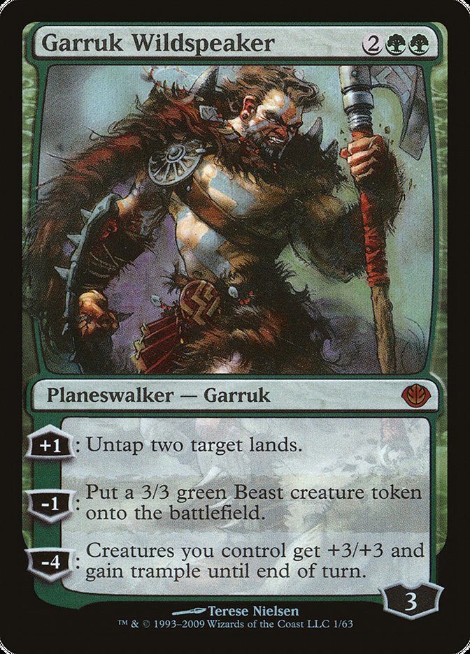 Garruk Wildspeaker [Duel Decks: Garruk vs. Liliana] | Tables and Towers