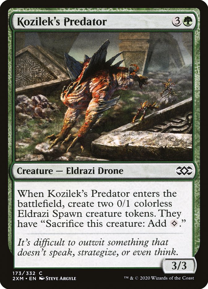 Kozilek's Predator [Double Masters] | Tables and Towers