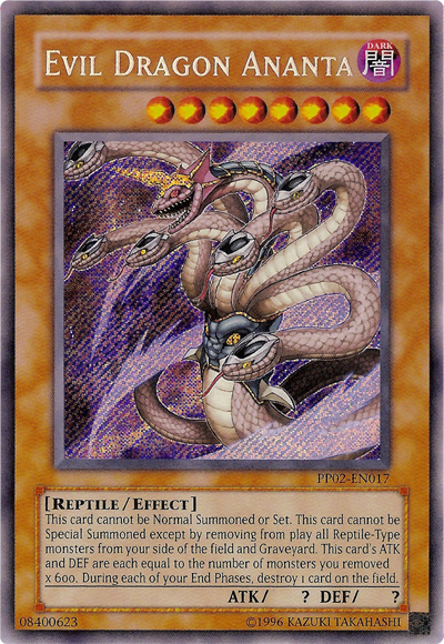 Evil Dragon Ananta [PP02-EN017] Secret Rare | Tables and Towers