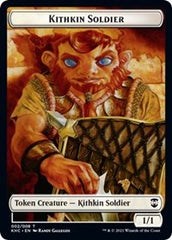 Kithkin Soldier // Pegasus Double-Sided Token [Kaldheim Commander Tokens] | Tables and Towers