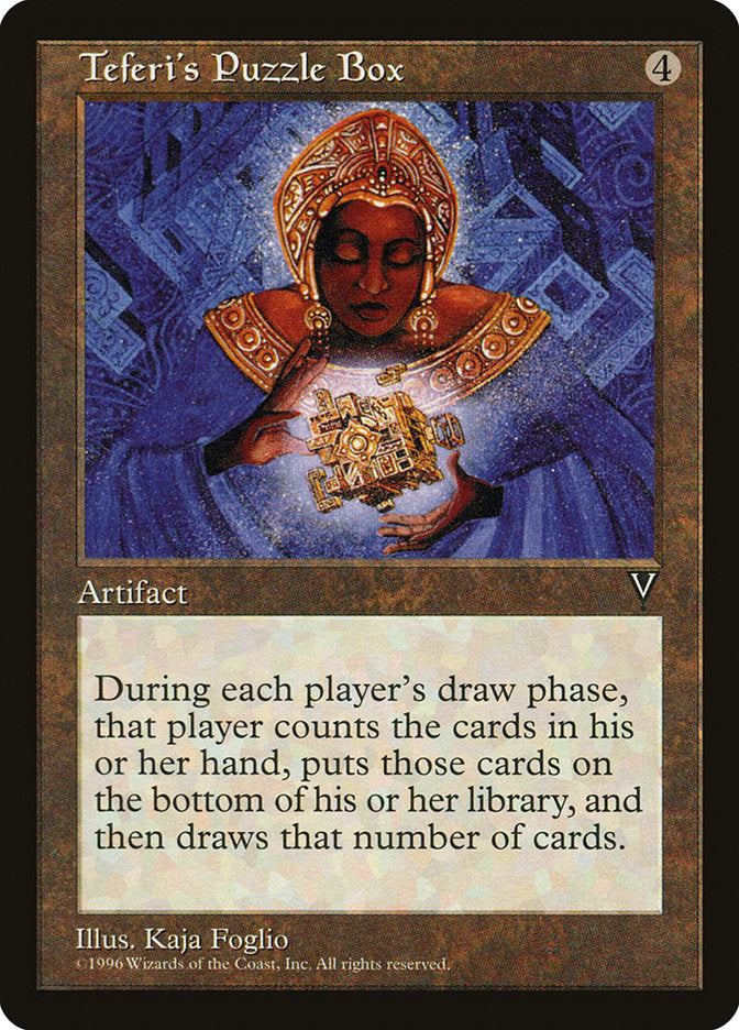 Teferi's Puzzle Box [Visions] | Tables and Towers