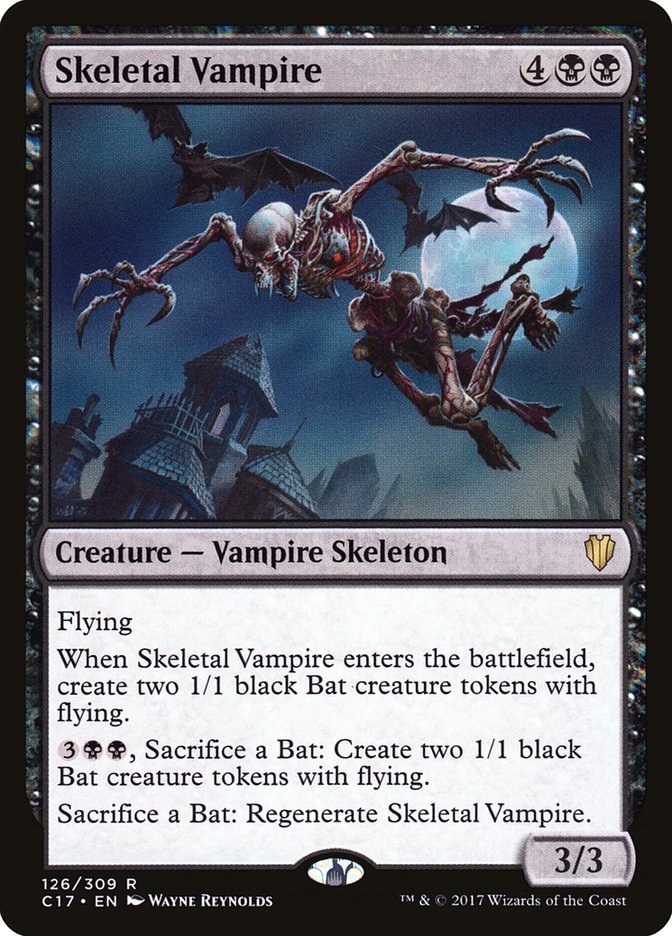 Skeletal Vampire [Commander 2017] | Tables and Towers