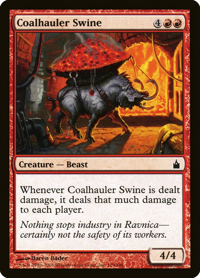 Coalhauler Swine [Ravnica: City of Guilds] | Tables and Towers