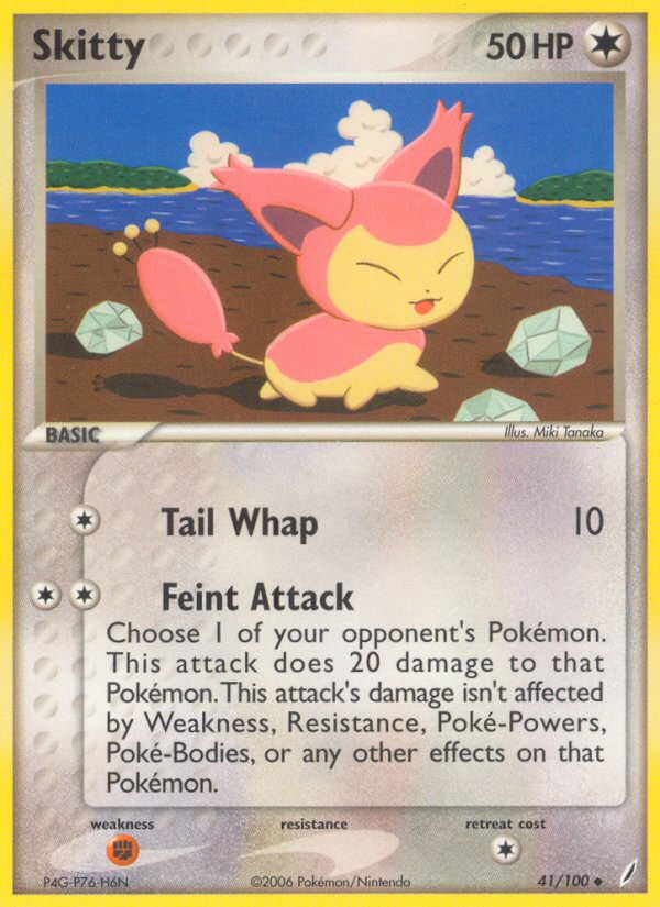 Skitty (41/100) [EX: Crystal Guardians] | Tables and Towers